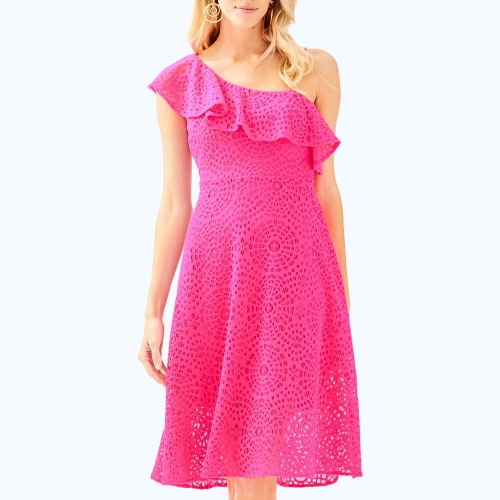 NWT Lilly Pulitzer Castillo Lace Dress Sz 4